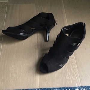 Kelly&Katie Black kk diva high heels